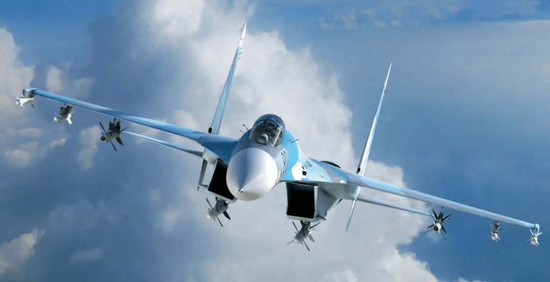 苏-27战斗机因优秀的气动设计，被称为“空中美男子”