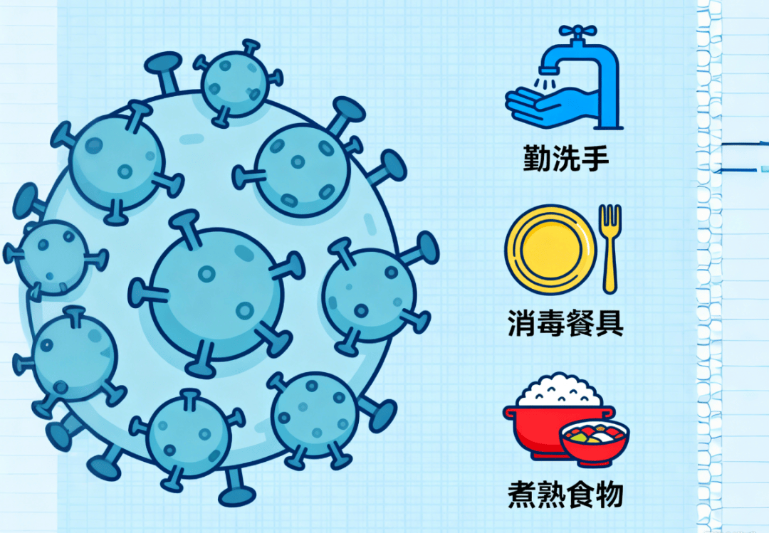 健康科普丨诺如病毒防治指南